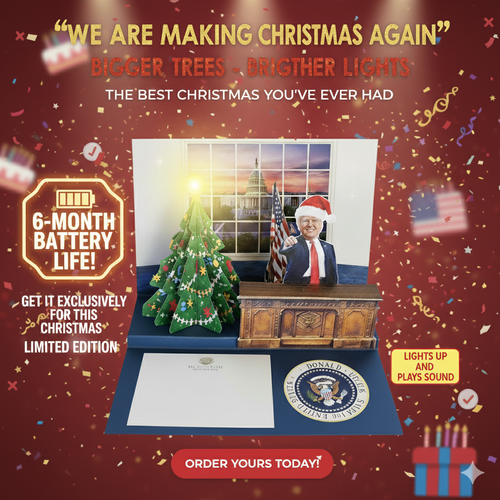 Limited Edition Talking Christmas Card